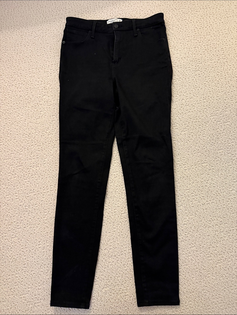 Abercrombie Women's Black Skinny Jeans